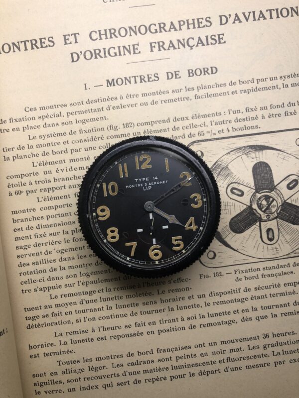 Horloge de bord Lip Type 14