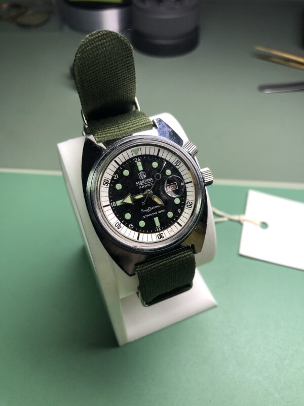 Montre vintage Mortima SuperDatomatic – Image 2
