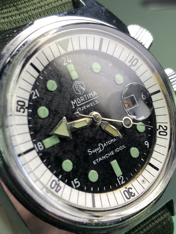 Montre vintage Mortima SuperDatomatic – Image 3