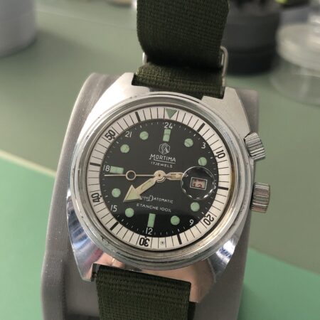 Montre vintage Mortima SuperDatomatic